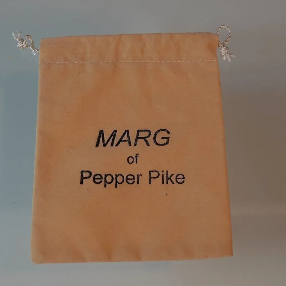 Vintage MARG Of Pepper Pike Jewelry Pouch